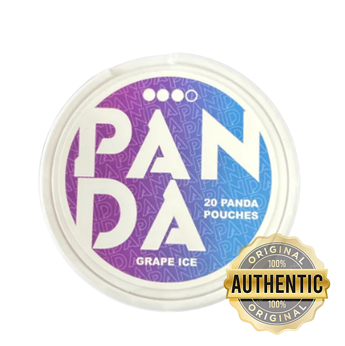 PANDA Pouches Grape Ice - 12, 8. 4mg